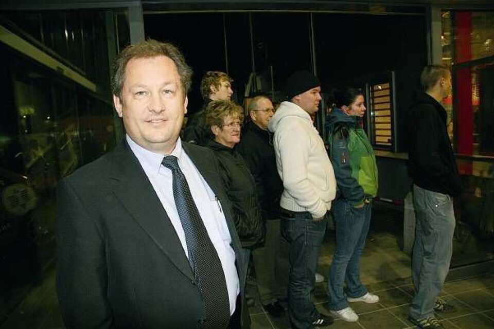 Fornøyd sjef med åpning i hjembyen