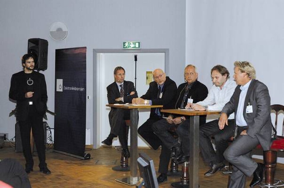 Kort og konsis paneldebatt til slutt