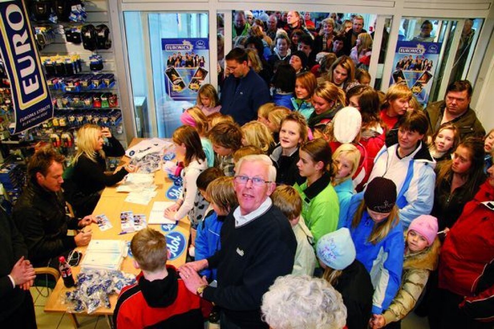 Sirkus Idol tilbake i Euronics-butikkene