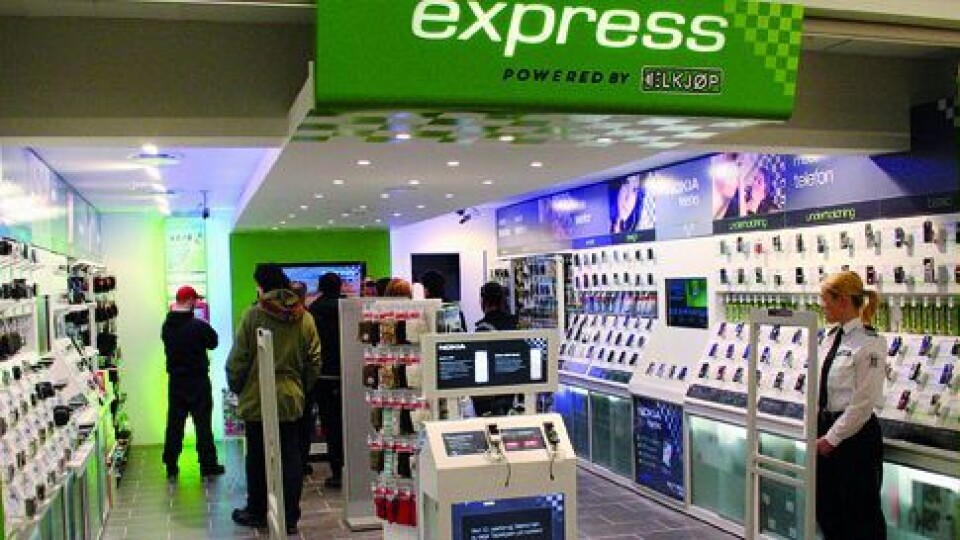 NY KJEDE I EXPRESS-FART