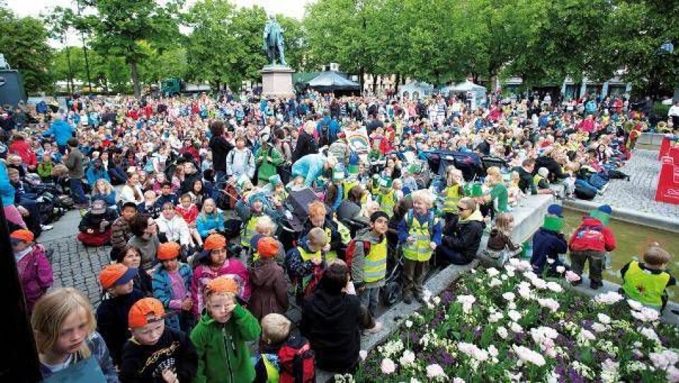 MILJØFEST FOR BARNA