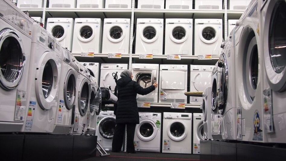 HVITEVARENE REDUSERTE BRANSJENEDGANGEN