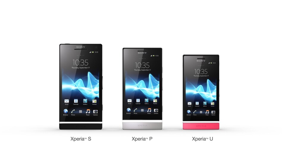 Sony Xperia P og Xperia U