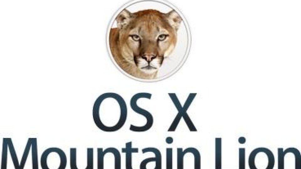 Apple  OS X Mountain Lion