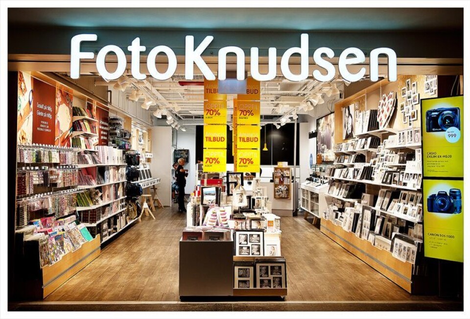 NYTT BUTIKKONSEPT FRA FOTOKNUDSEN