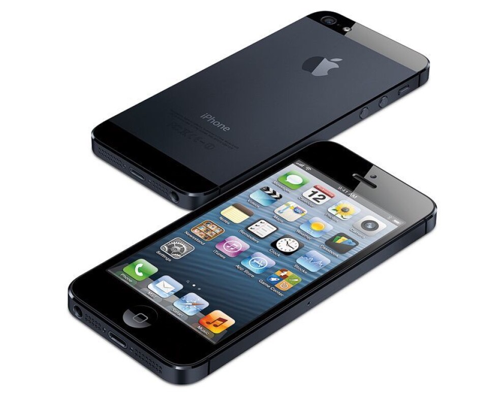 HER ER NYE IPHONE 5