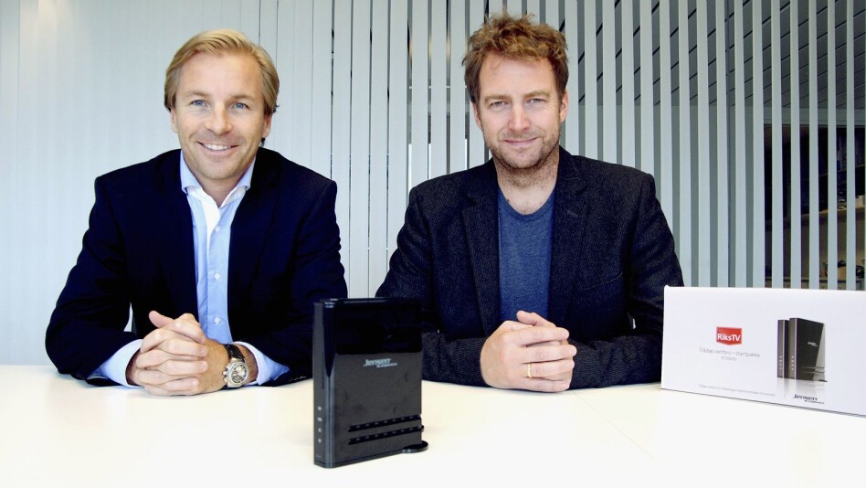 JENSEN LEVERER NETT-BOKS TIL RIKSTV