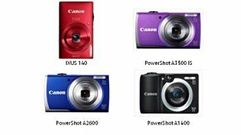 Canon IXUS- og PowerShot A-seriene