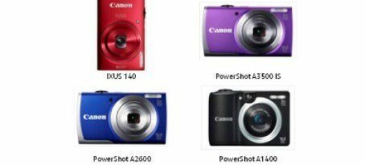 Canon IXUS- og PowerShot A-seriene
