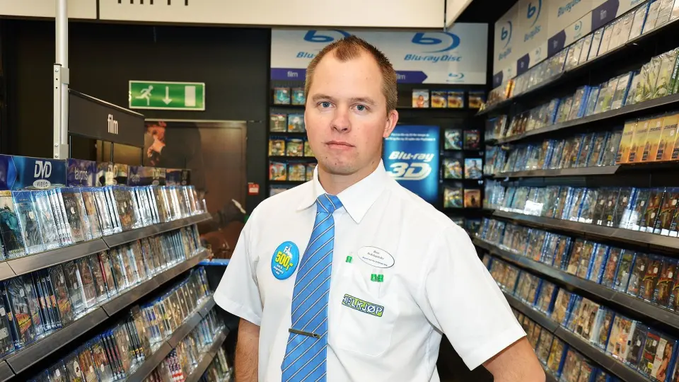 ELKJØPS STØRSTE FILMAVDELING