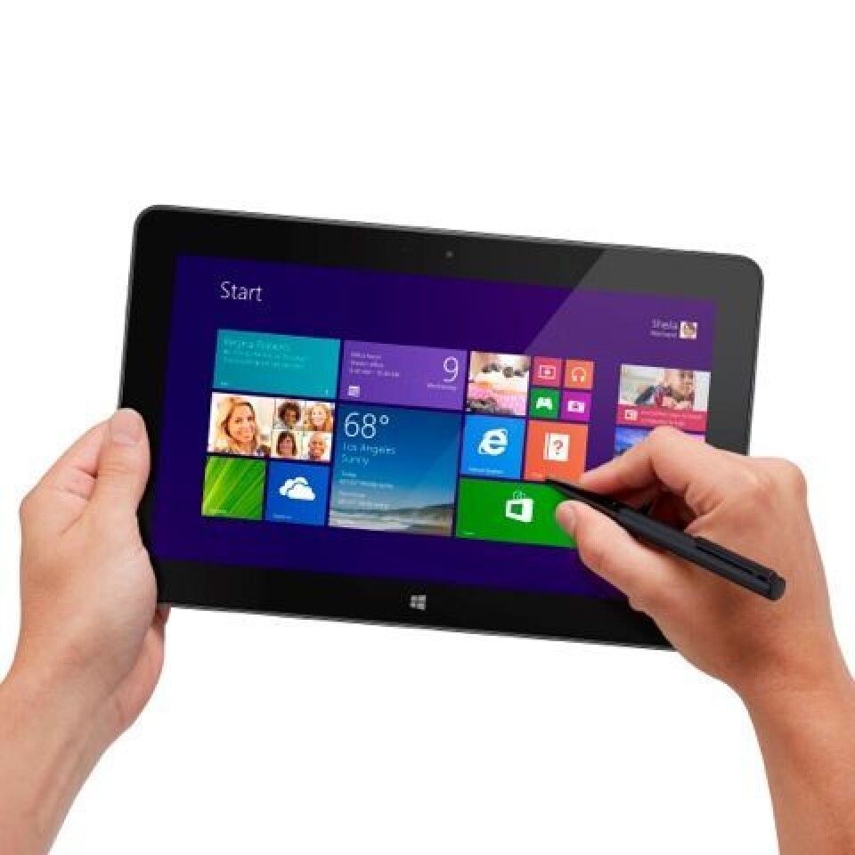 Dell Venue 8 og 11 Pro og XPS 13 og XPS 15