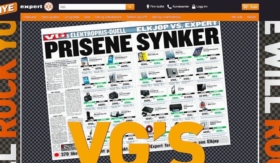 KRANGLER OM BILLIGST-STEMPELET