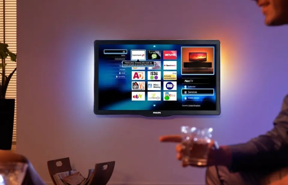 Philips Ambilight TV med Android