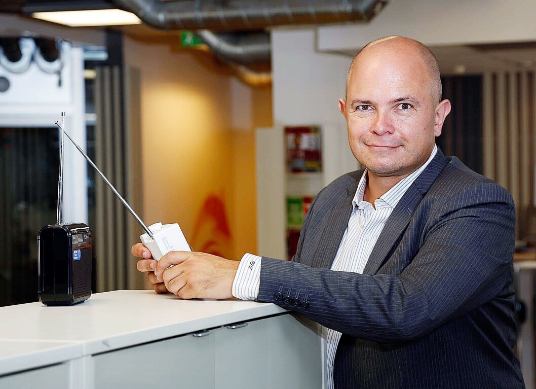 Ole Jørgen Torvmark, daglig leder i Digitalradio Norge, er fornøyd med at flere hører radio digitalt. Ole Jørgen Torvmark, daglig leder i Digitalradio Norge, er fornøyd med at flere hører radio digitalt.