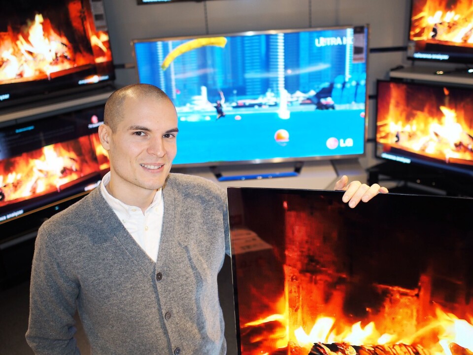 STØRRE, MEN FÆRRE TV-ER