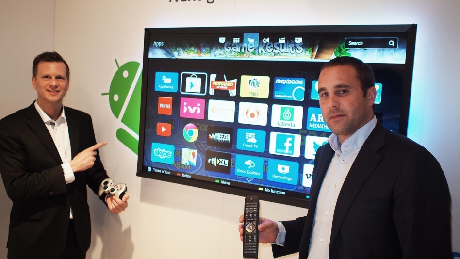 EUROPAS FØRSTE ANDROID-TV