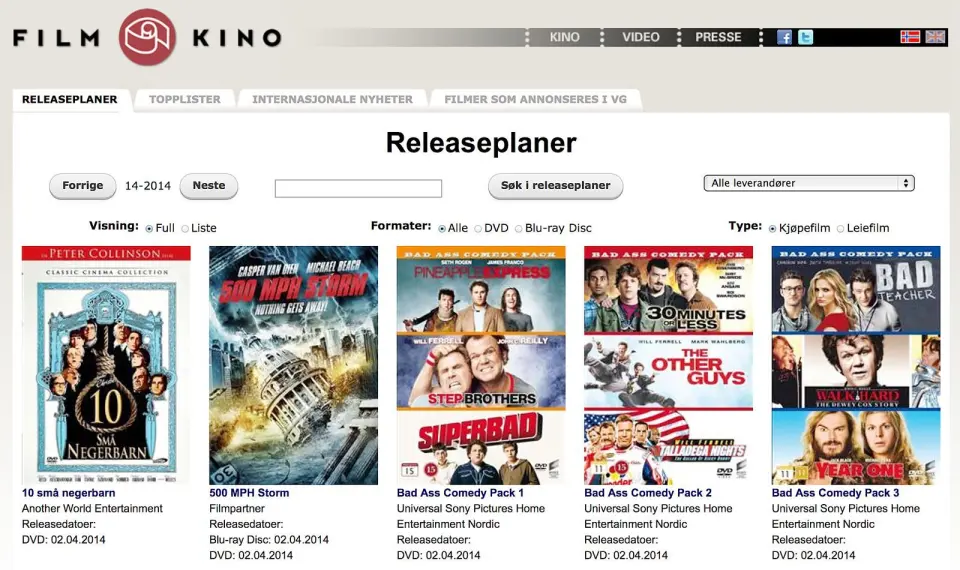 RELEASE LAGT NED