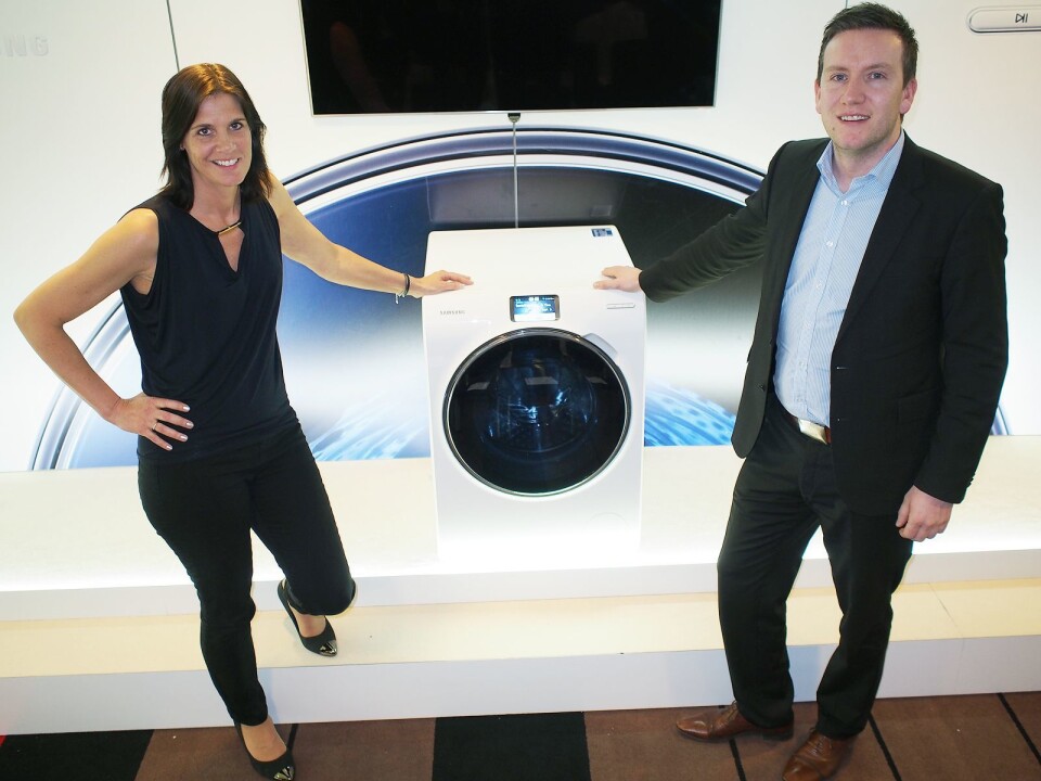 VASKEMASKIN MED WIFI I BUTIKKENE