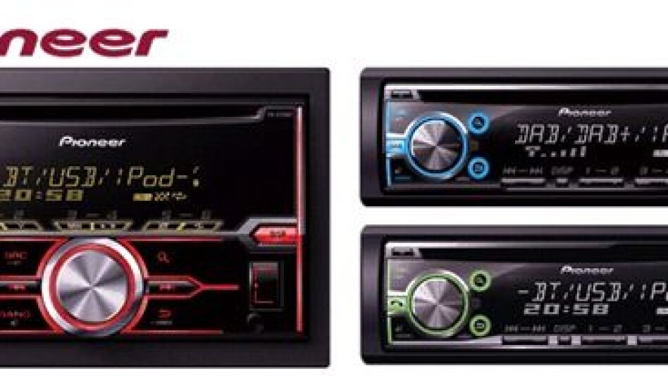 Pioneer bilstereosystemer
