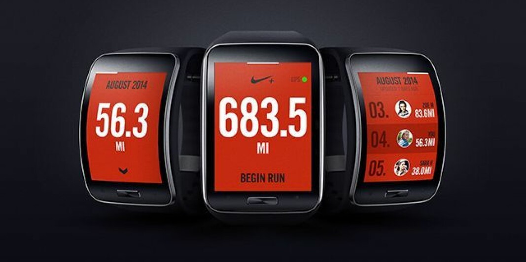 Samsung Nike+ Running app
