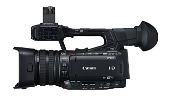 Canon XF205 med programvareoppdatering