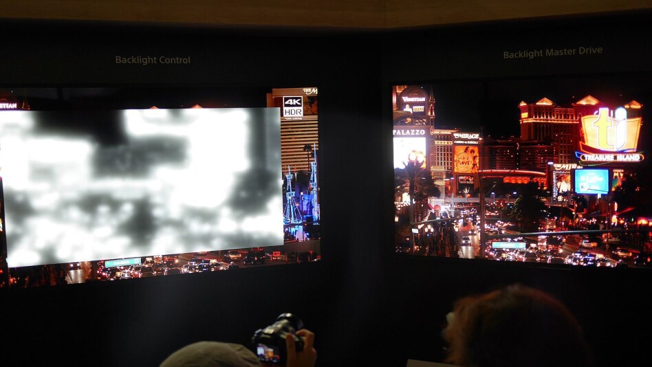 SONY TAR LCD-TEKNOLOGIEN VIDERE