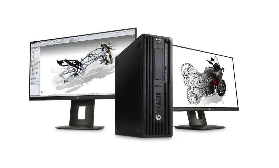 HP Z240 med i7-6700K-prosessor