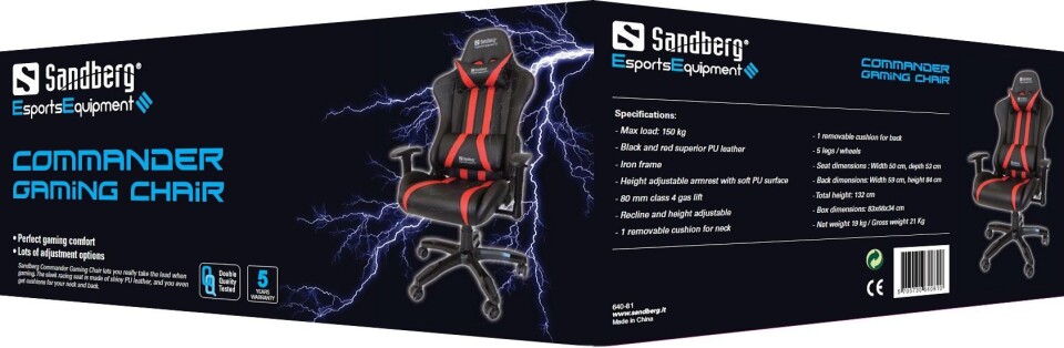Sandberg Gaming Chair