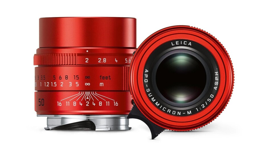 Leica APO-Summicron-M 50mm f2 ASPH rød