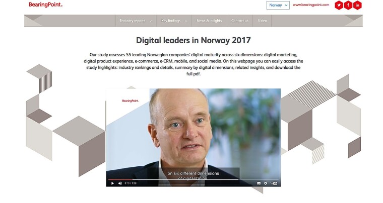 BRANSJEN GODT AN DIGITALT