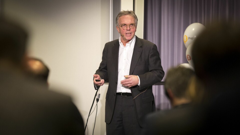 NRKs sjef for radiodistribusjon, Petter Hox. Foto: Vilde Erikstad/Digitalradio Norge.