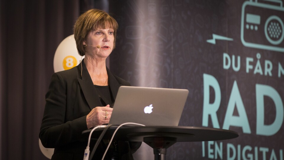 Joan Warner er administrerende direktør i Commercial Radio Australia. Foto: Vilde Erikstad/Digitalradio Norge.