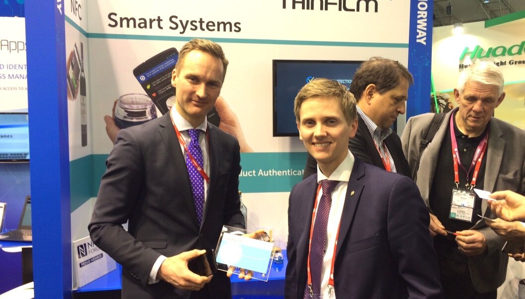 Statssekretær Reynir Jóhannesson Samferdselsdepartementet fotografert på den norske paviljongen under MWC 2016. Foto: Samferdselsdepartementet Statssekretær Reynir Jóhannesson Samferdselsdepartementet fotografert på den norske paviljongen under MWC 2016. Foto: Samferdselsdepartementet