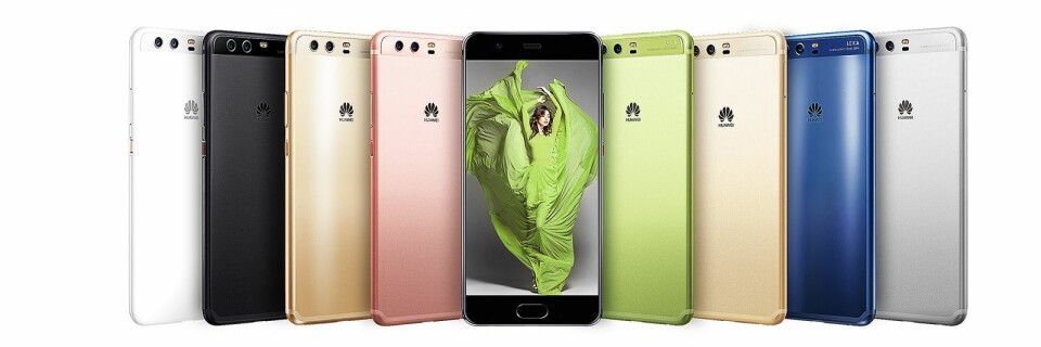Huawei har inngått et samarbeid med fargespesialistene i Pantone, og kommer i flere lekre farger. Foto: Huawei