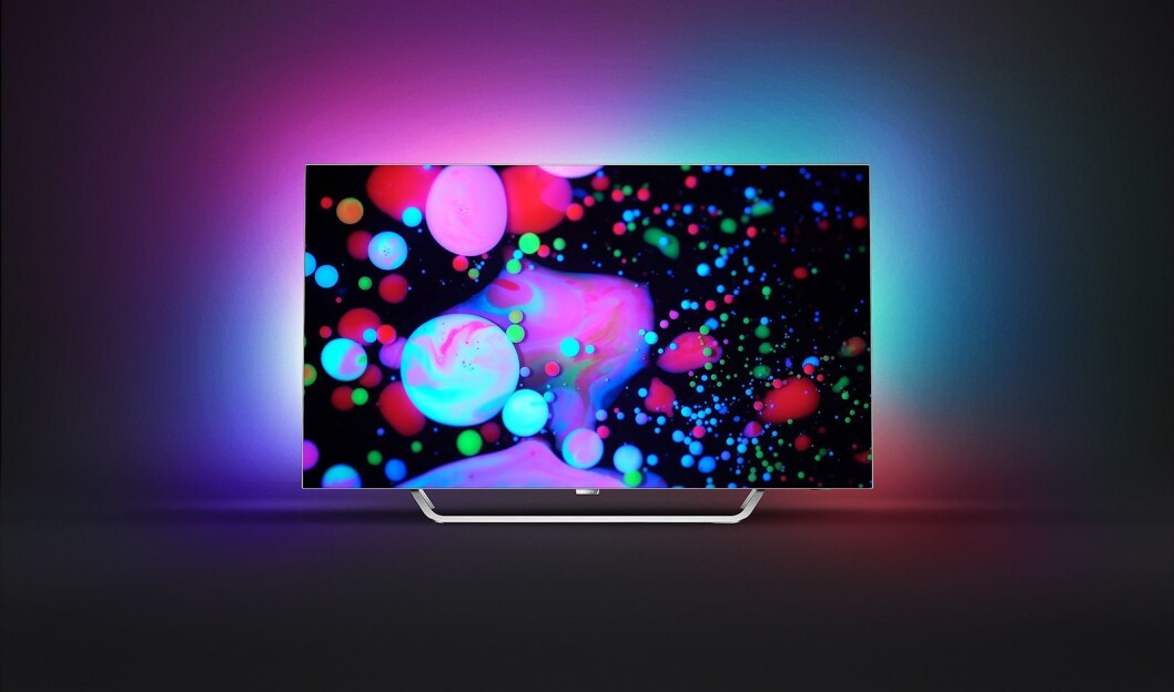 Philips andre Oled-TV, 55POS9002, kommer til Norge til sommeren. Foto: Philips Philips andre Oled-TV, 55POS9002, kommer til Norge til sommeren. Foto: Philips