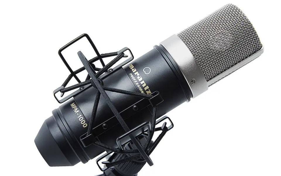 Marantz Professional MPM-1000 er en stormembran kondensatormikrofon. Pris: 524,- eks. mva. Marantz Professional MPM-1000 er en stormembran kondensatormikrofon. Pris: 524,- eks. mva.