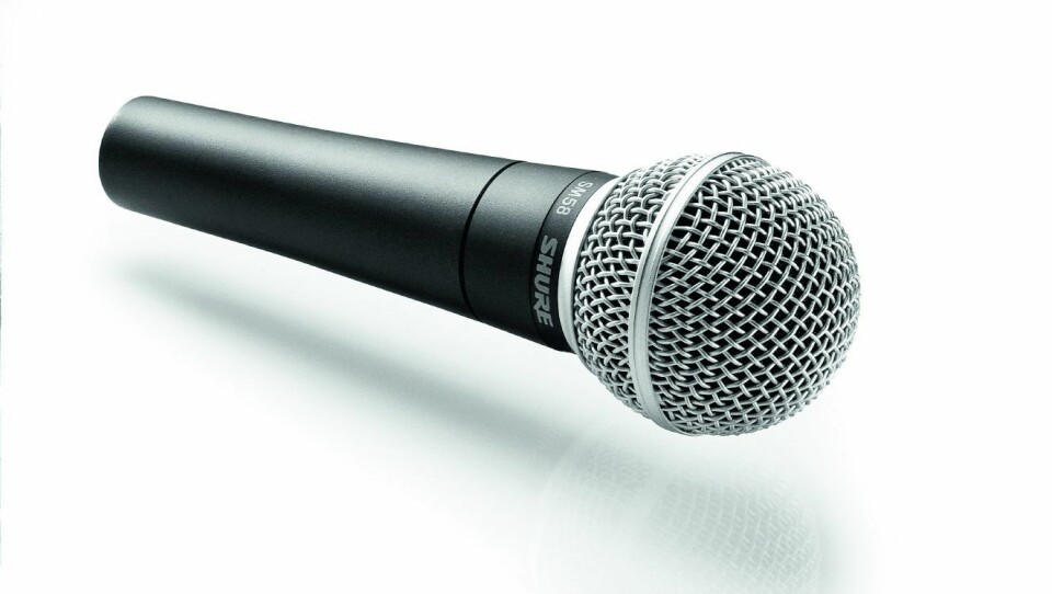 Shure SM58 skal være verdens mest solgte mikrofon, siden den ble lansert på 60-tallet.