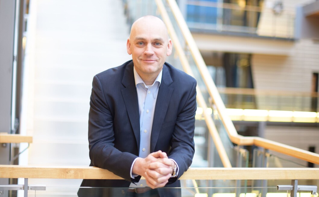 Leder for mobil i Telenor Norge, Bjørn Ivar Moen, så Snapchat øke med 1000 prosent på nyttårsaften. Foto: Telenor. Leder for mobil i Telenor Norge, Bjørn Ivar Moen, så Snapchat øke med 1000 prosent på nyttårsaften. Foto: Telenor.
