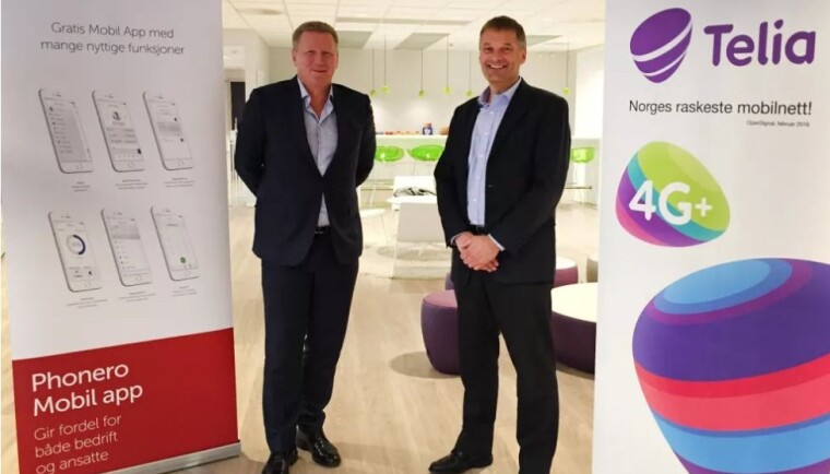 TELIA OG PHONERO SLÅS SAMMEN