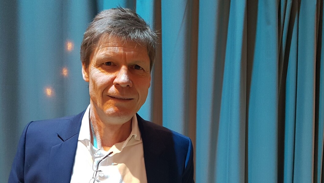 Teknologidirektør Stian Solberg i Ericsson. Teknologidirektør Stian Solberg i Ericsson.