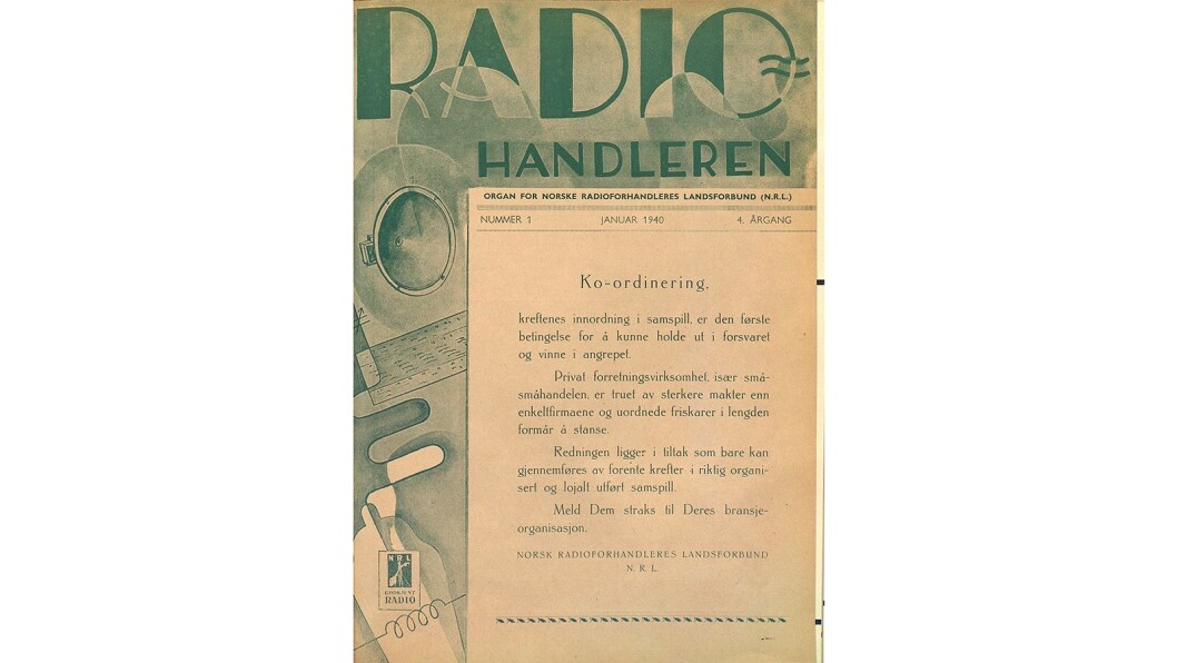 Nr. 1/1940 bar tydelig preg av situasjonen i Europa. Nr. 1/1940 bar tydelig preg av situasjonen i Europa.