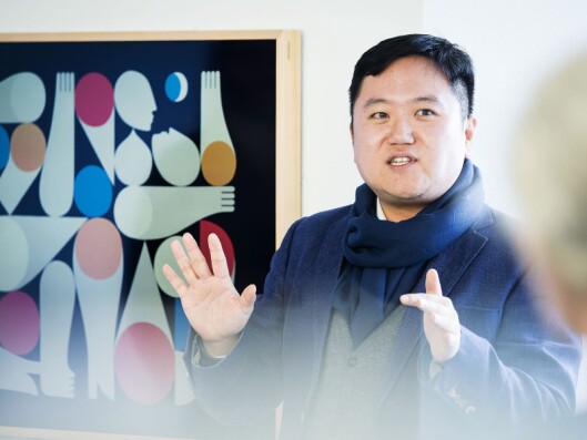 Wonki Kim er salgs- og markedsansvarlig i Samsung for The Frame i Europa. Foto: Samsung. Wonki Kim er salgs- og markedsansvarlig i Samsung for The Frame i Europa. Foto: Samsung.