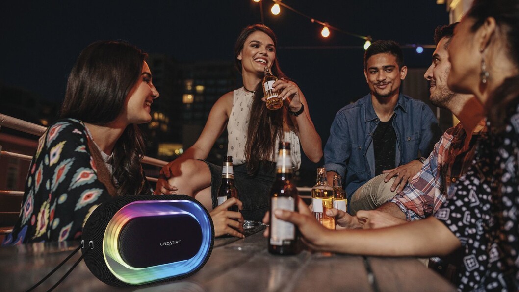 Creative Halo Portable Bluetooth Light Show Speaker Creative Halo Portable Bluetooth Light Show Speaker