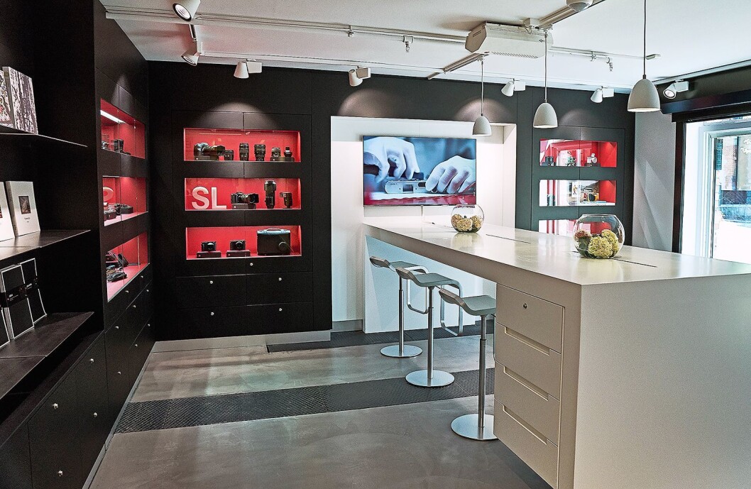 Leica Store Oslo er på 60 kvadratmeter. Foto: Øyvind Høgmoen Leica Store Oslo er på 60 kvadratmeter. Foto: Øyvind Høgmoen