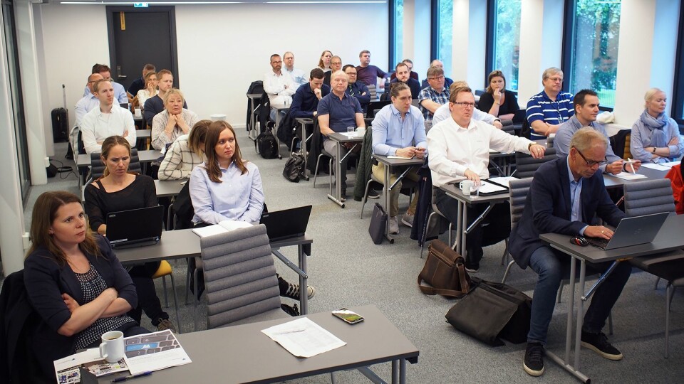 Over 40 personer fra bransjen deltok på reklamasjonskurset.