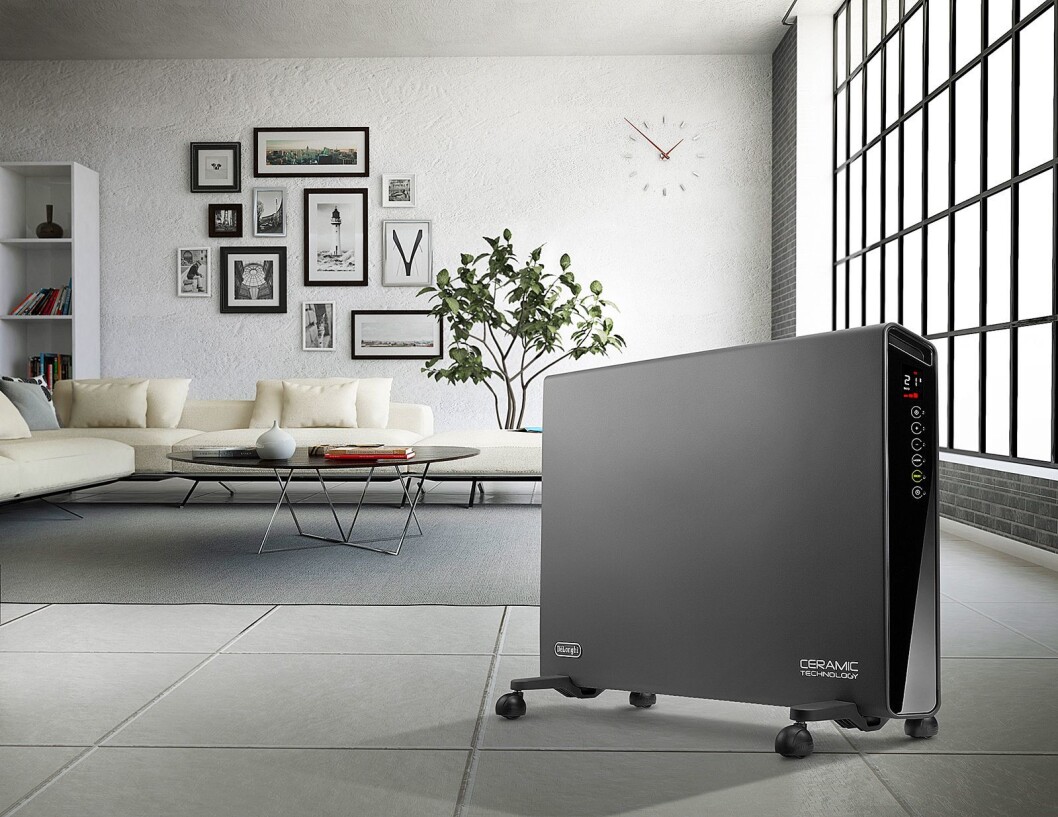 DeLonghi kommer med nye ovner i keramisk utførelse, som denne konvektor-ovnen. Foto: DeLonghi. DeLonghi kommer med nye ovner i keramisk utførelse, som denne konvektor-ovnen. Foto: DeLonghi.