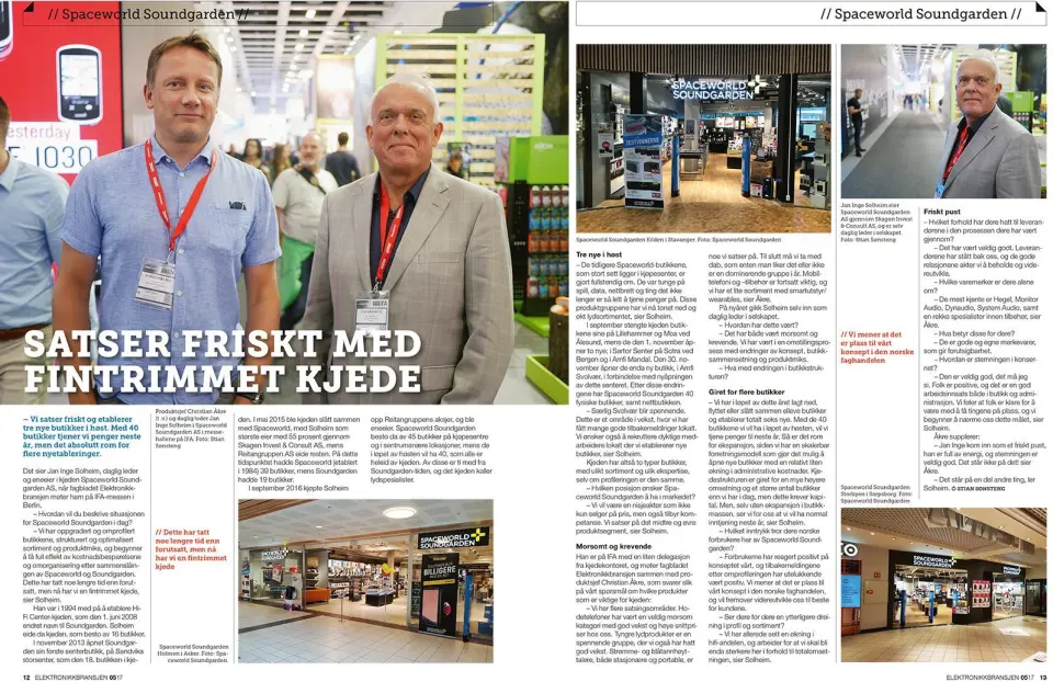Artikkel fra fagbladet Elektronikkbransjen nr. 5/2017. Artikkel fra fagbladet Elektronikkbransjen nr. 5/2017.