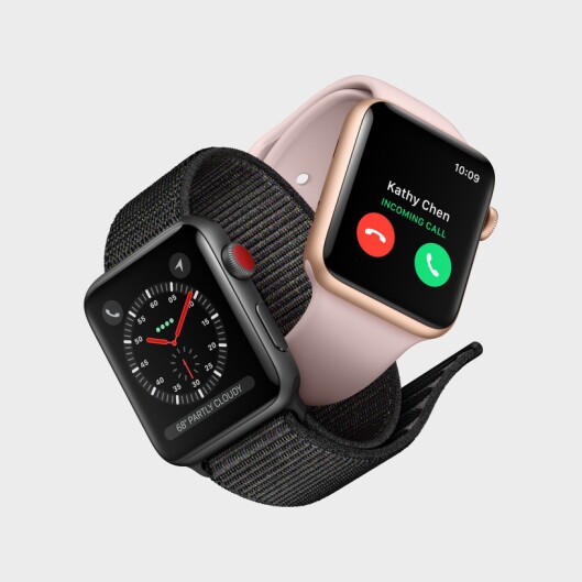 Apple Watch Series 3. Foto: Apple. Apple Watch Series 3. Foto: Apple.