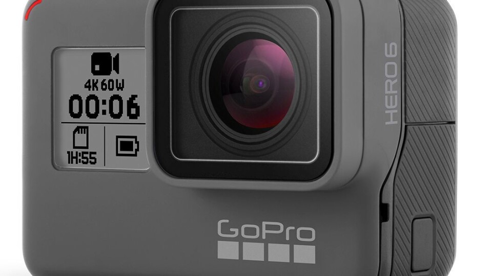 GoPro HERO6 Black er kåret til «Årets videoprodukt 2017/2018». Foto: GoPro