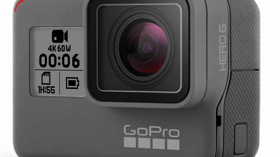 GoPro HERO6 Black er kåret til «Årets videoprodukt 2017/2018». Foto: GoPro